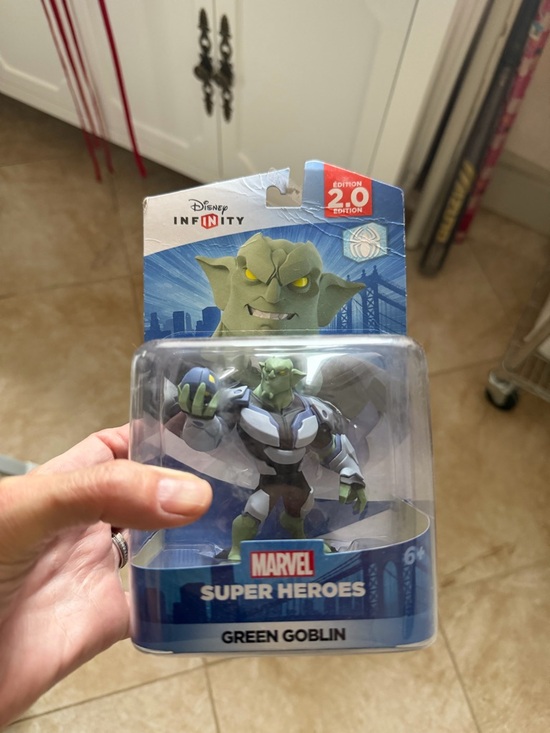 Disney Infinity Other - Disney Marvel Super Heroes Green Goblin Action Figure - Blue & Green